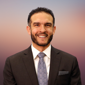 man smiling